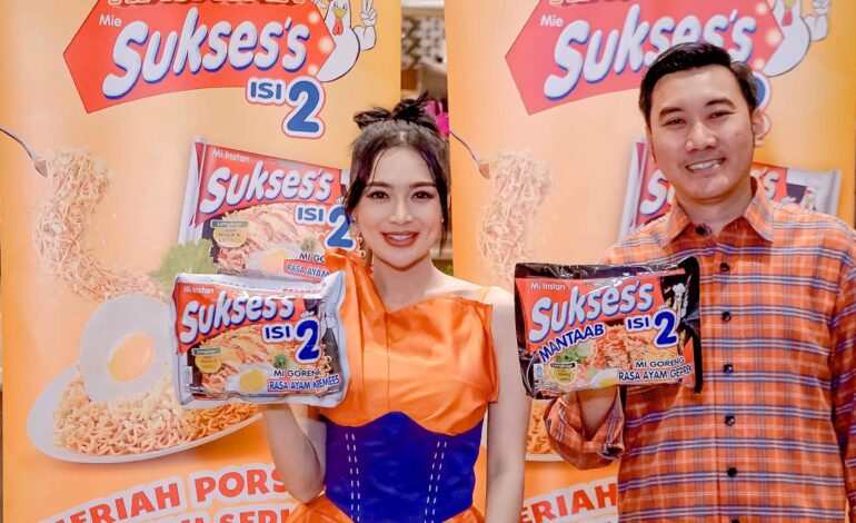 Tahun Ini Gelar Kontes Bintang Sukses’s, Mie Sukses’s Kenalkan Brandambassador