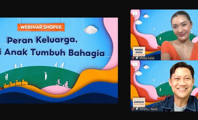 Bersama Shopee, Anissa Aziza dan Brand Lokal, Kazel Berbagi Perspektif Baru Dukungan Teknologi untuk Tumbuh Kembang Anak