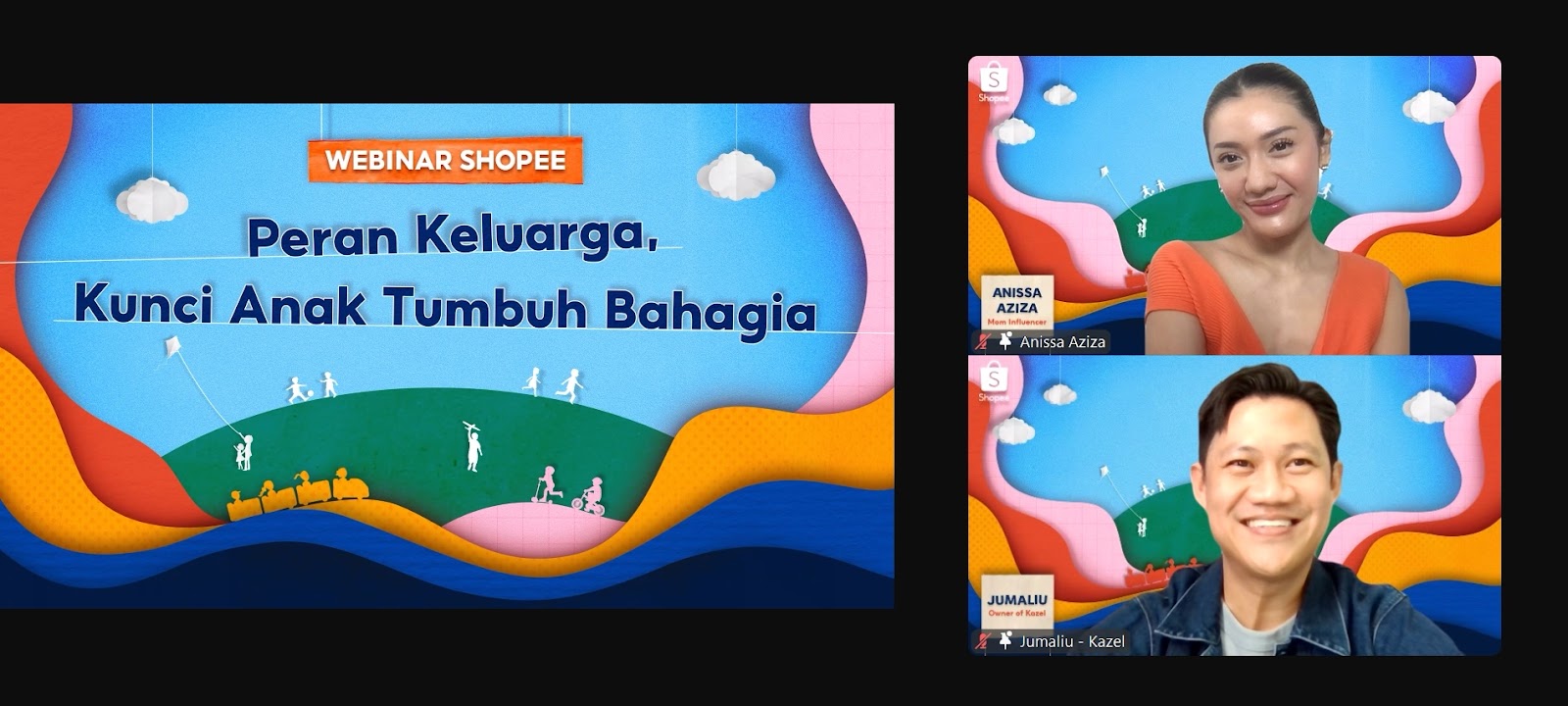 Bersama Shopee, Anissa Aziza dan Brand Lokal, Kazel Berbagi Perspektif Baru Dukungan Teknologi untuk Tumbuh Kembang Anak