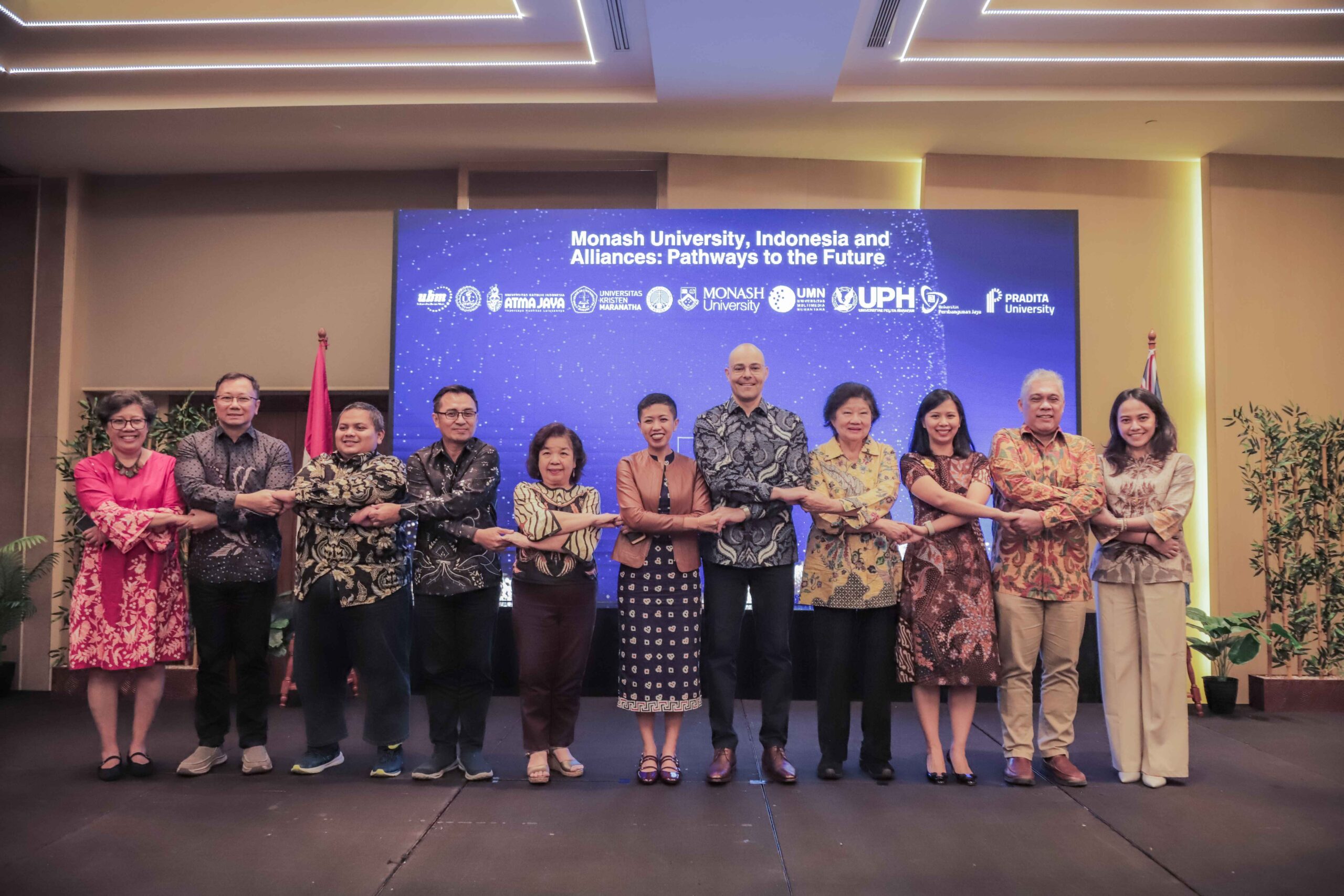 Monash University Bersama 9 Universitas Swasta di Jakarta Bentuk Aliansi Untuk Generasi Emas Indonesia