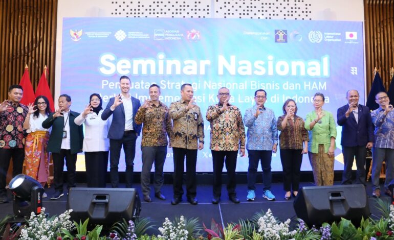 Indonesia Perkuat Penerapan Strategi Nasional Bisnis Dan HAM