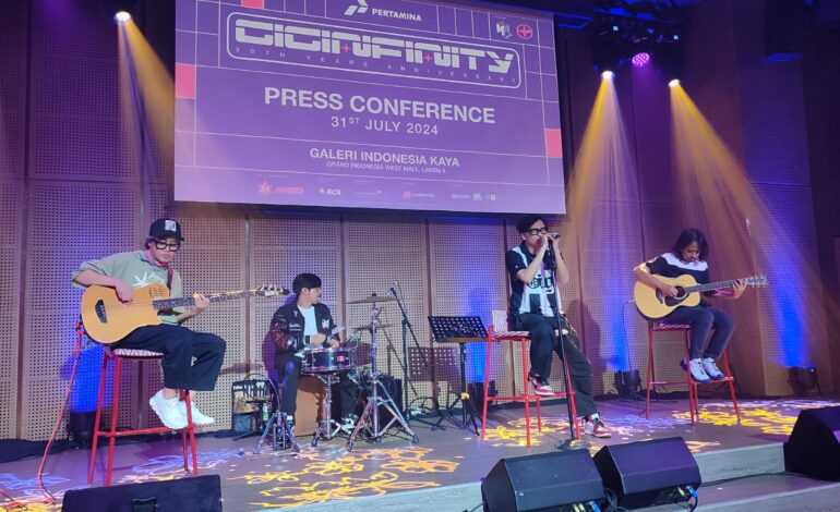 30 Tahun Berkarya, Gigi Gelar Konser ‘GIGINFINITY’