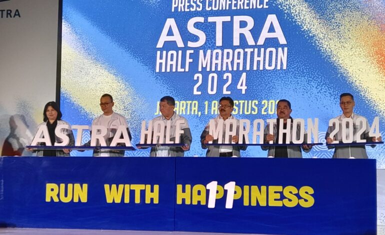 Astra Runners Ke-11 2024, Run With Happiness pada Astra Half Marathon 2024