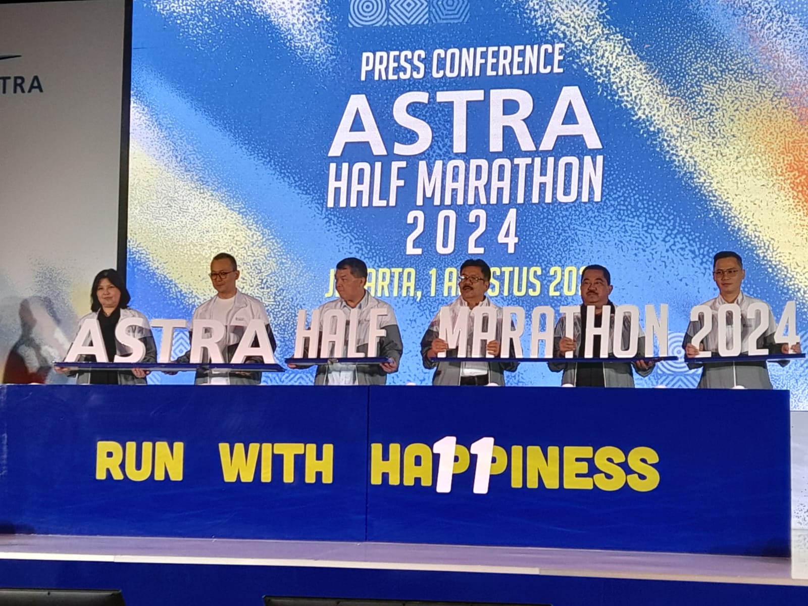 Astra Runners Ke-11 2024, Run With Happiness pada Astra Half Marathon 2024