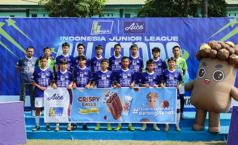 Buktikan Dukungan ke Indonesia Junior League, Aice Bangun Ekosistem Olahraga