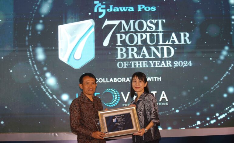 Isuzu Raih Penghargaan 7 Most Popular Brand of The Year 2024