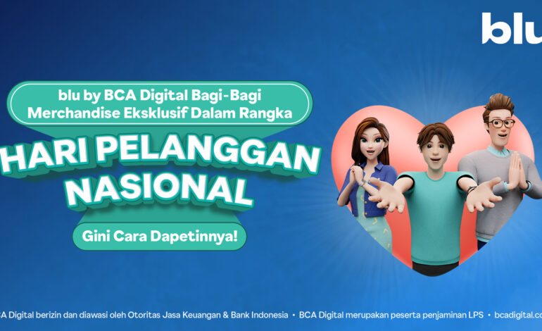 Hari Pelanggan Nasional, Blu by BCA Digital Bagi-Bagi Merchandise Eksklusif