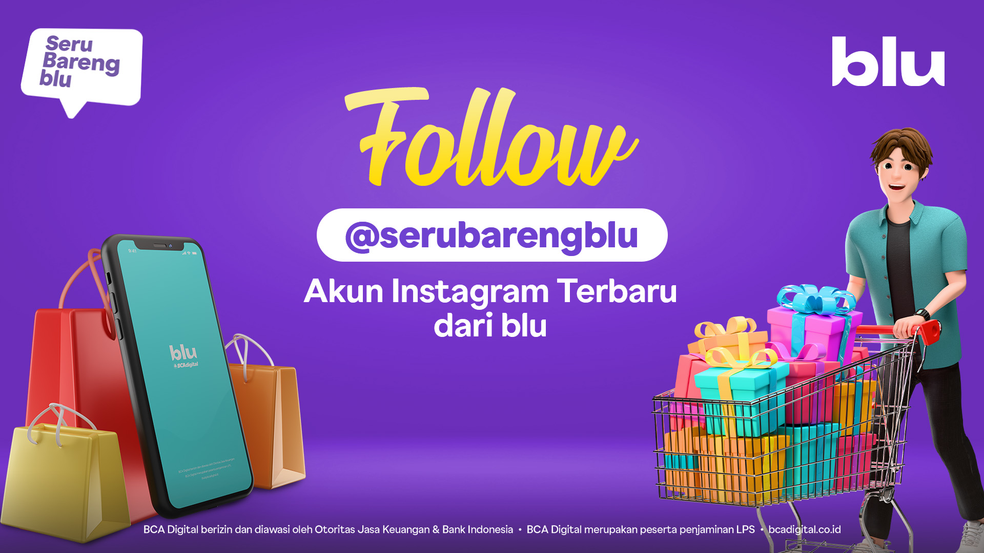 Cari Tau Lebih Banyak Program Blu Lewat Media Sosial @serubarengblu