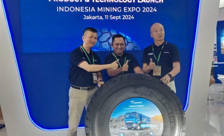 Mining Expo 2024, INTA & Techking Tires Kenalkan Ban ETOD 12.00R20 dari Techking