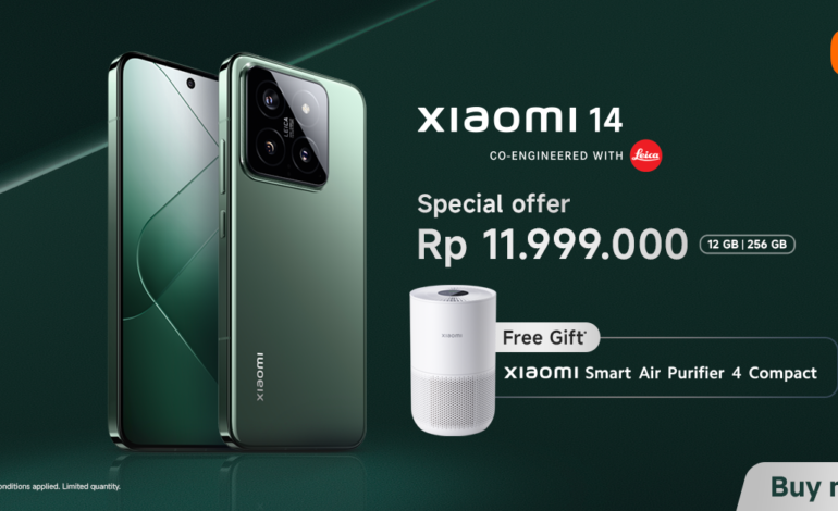 Xiaomi Berikan Hadiah Spesial Setiap Pembelian Xiaomi 14 Selama Bulan September 2024