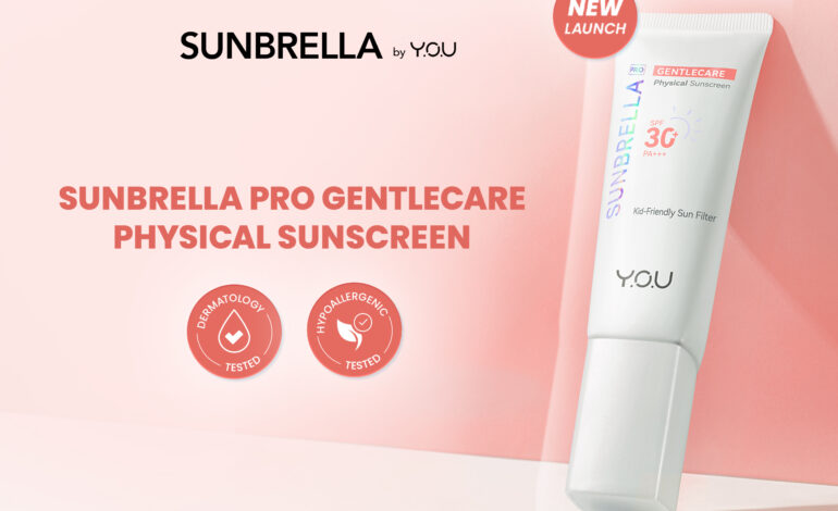 Y.O.U Luncurkan Sunbrella, Sunscreen Aman untuk Balita Hingga Orang Dewasa