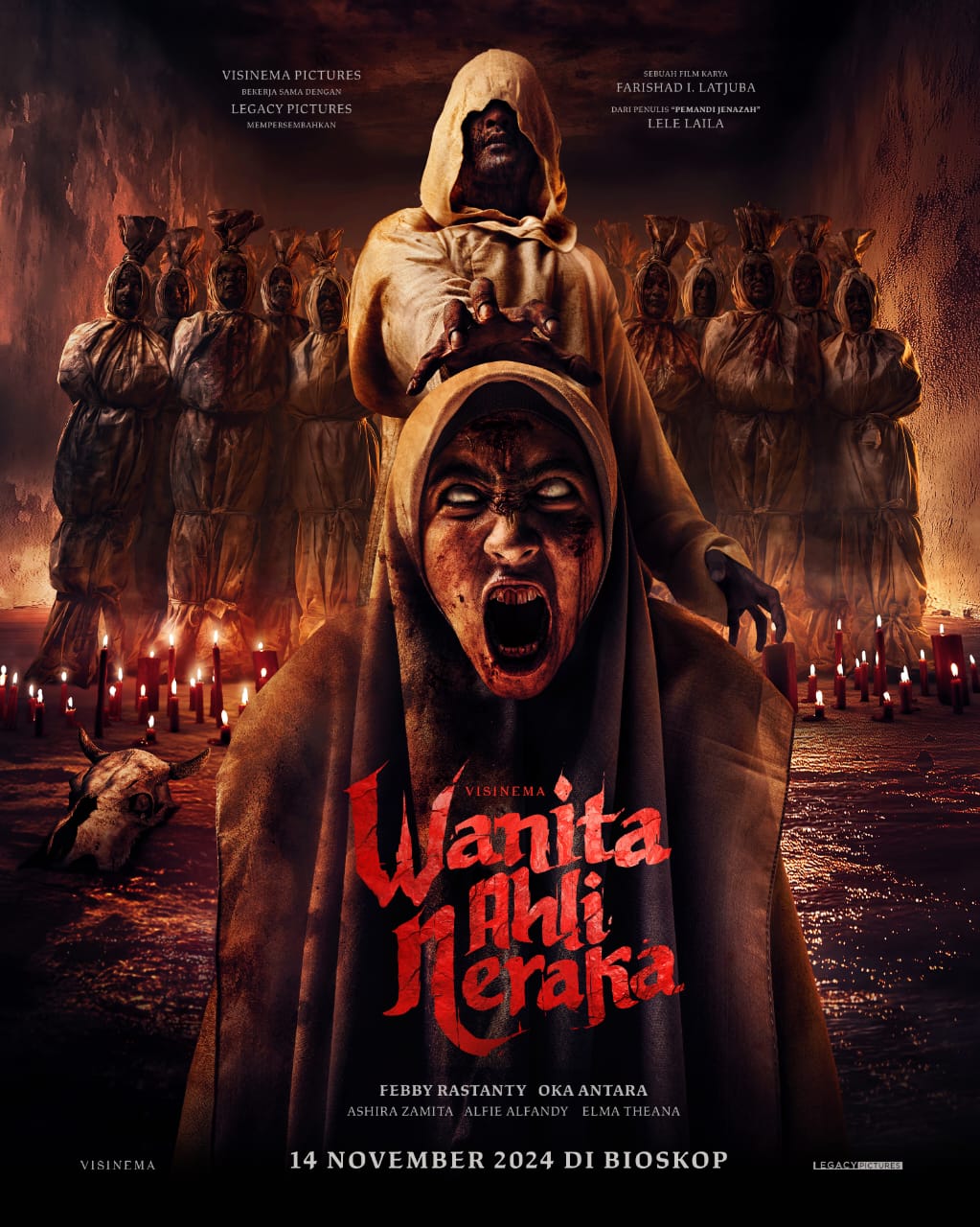 Rilis Trailer dan Poster Film Terbaru Visinema Pictures Kenalkan Genre Horor Berjudul Wanita Ahli Neraka