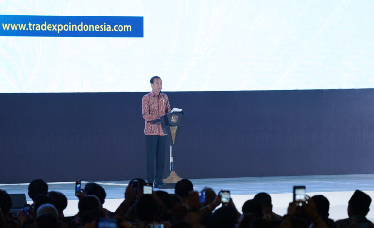 Presiden Joko Widodo: Tekanan Ekonomi Global Harus Bisa Menjadi Peluang Export Untuk Indonesia