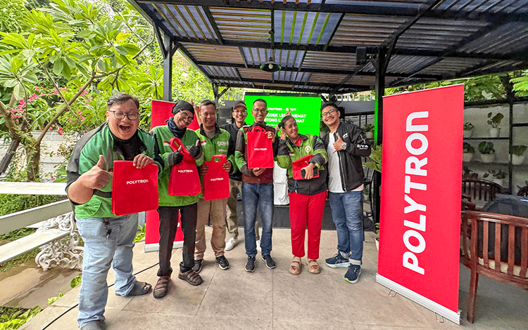 POLYTRON dan Gojek Kolaborasi Luncurkan Program Khusus Mitra Pengemudi Solusi Hemat dan Ramah Lingkungan