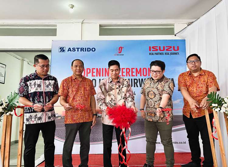 Isuzu Meresmikan Pembukaan Outlet Astrido Isuzu Purwakarta, Perkuat Jaringan di Jawa Barat