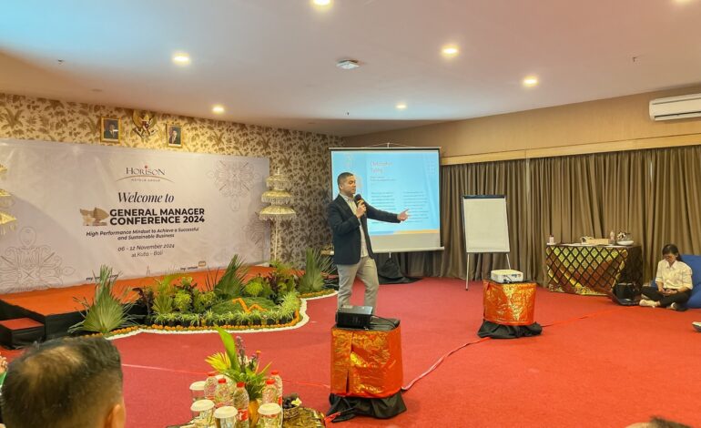 Usung Tema “High Performance Mindset for a Successful and Sustainable Business” Horison Hotels Group Selenggarakan GM Conference 2024 di Bali