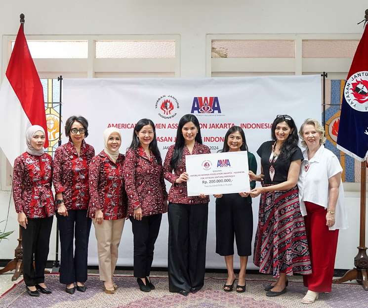 YJI Terima Bantuan Dari American Women’s Association of Indonesia Untuk Penderita Jantung Bawaan Anak Pra Sejarah