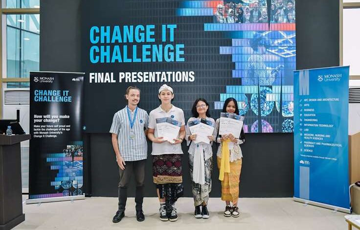 Monash University umumkan pemenang ajang Change It Challenge di Indonesia