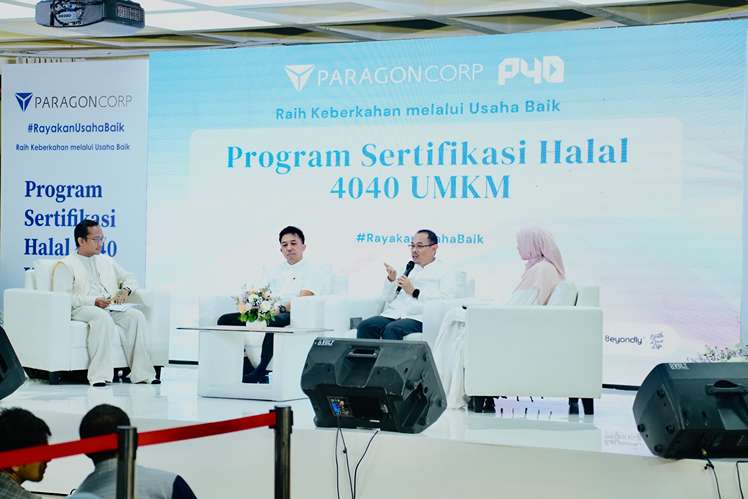 #RayakanUsahaBaik ParagonCorp Fasilitasi Sertifikat Halal Untuk 4.040 UMKM