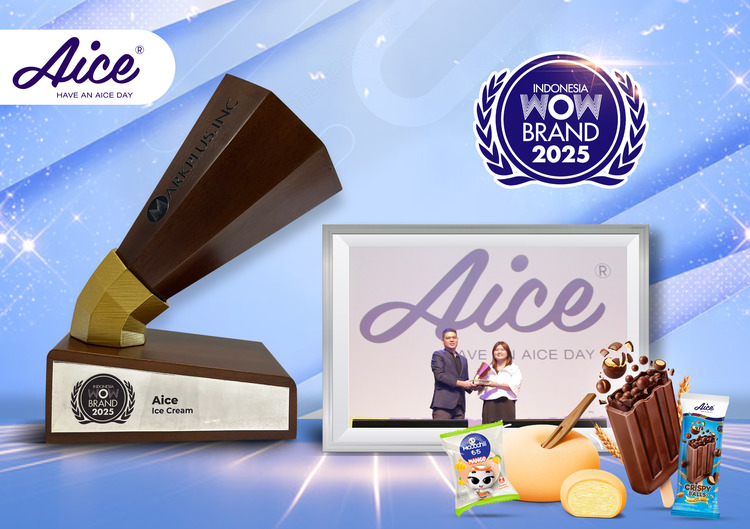 Untuk Yang Keenam Kalinya, AICE Raih WOW Brand Award