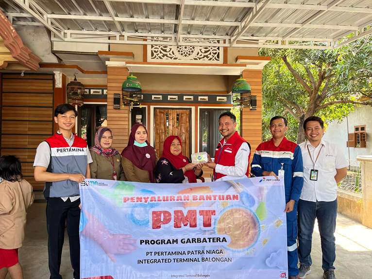 Program GARBATERA Wujud Peduli Pertamina Patra Niaga Regional JBB Tingkatkan Kualitas Nutrisi Masyarakat